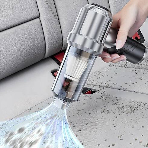 Bezdrátový vysavač do auta HDeye 4 v 1, sací výkon 15 000 PA, ruční, malý a silný za 919.00CZK - Allegro