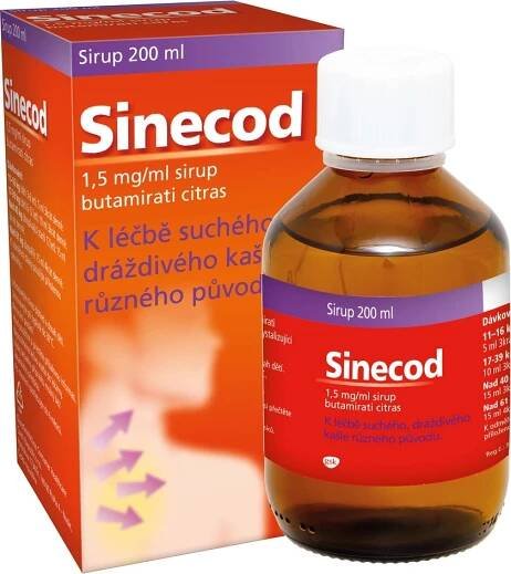 SINECOD POR 1,5MG/ML SIR 200ML