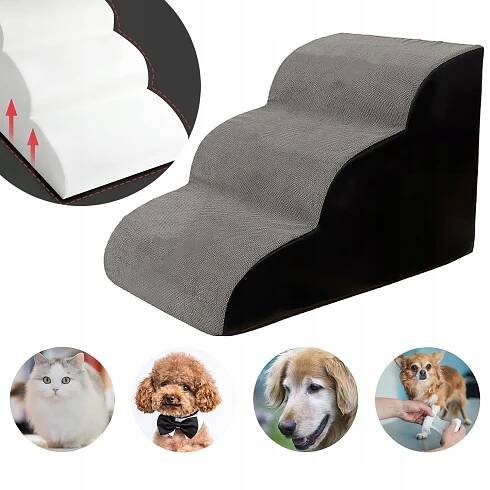 Schody pro psa Rampa Plošina do postele 3 stupně Bezpečné Lovedog za 1327.00CZK - Allegro