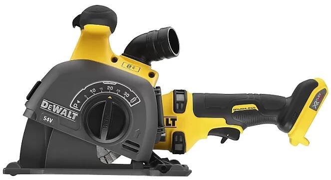 DCG200NT DEWALT 54 V XR FLEXVOLT AKU 125 MM DRÁŽKOVACÍ FRÉZA, BEZ BATERIE A NABÍJEČKY, KUFR T-STAK - Dewalt-morava.cz
