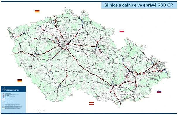 Kde platí - Dálniční známka ČR