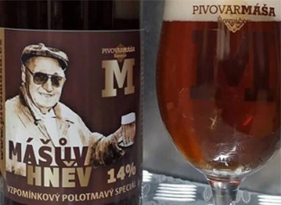 Pivovar Máša - Mášův hněv 14° 1l (silný polotmavý ležák) | PivkoDomu.cz