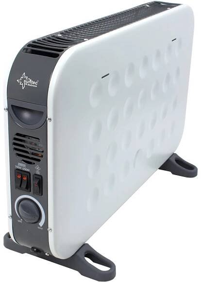 Suntec Konvektor Heat Flow 2020 Design s teplovzdušným turboventilátorem bílý