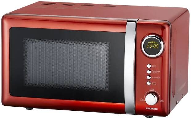 Mikrovlnná trouba Melissa 16330109 / 700 W / 230 V / objem 20 l / červená