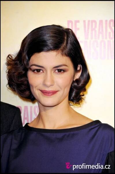 Audrey Tautou - celebrity účes - HappyHair