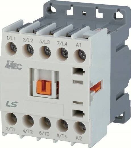 LS ELECTRIC GMD-12M, stykač mini, 3f 12A AC3, 20A AC1, cívka 24VDC, pomocný kontakt 1S