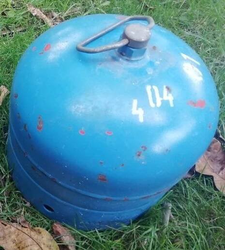 2kg plynová láhev na PB, lid. bomba na propan-butan PRÁZDNÁ (k výměně) - Turistika a cestování