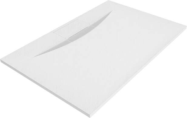 Sprchová SMC vanička MEXEN EGON 80x100 cm - bílá, 4R108010