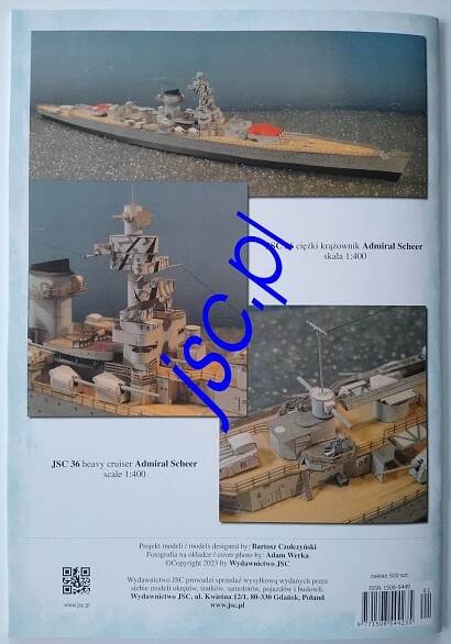 Niemiecki ciężki krążownik ADMIRAL SCHEER