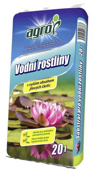 Agro Substrát pro vodní rostliny 20 l