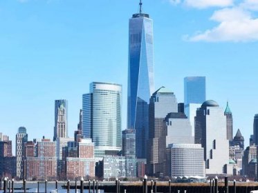 One World Trade Center, budova postavená místo zničených dvojčat, New York, 514,3 m (Zdroj: Shutterstock)