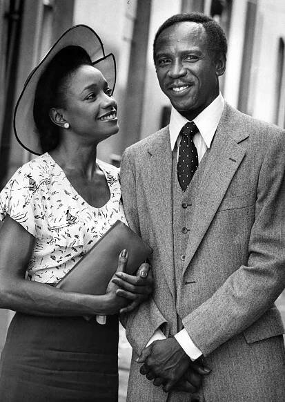 BEVERLY TODD and LOUIS GOSSETT JR. DON'T LOOK BACK: THE STORY OF LEROY 'SATCHEL' PAIGE - TV Movie - Airdate: May 31, 1981.