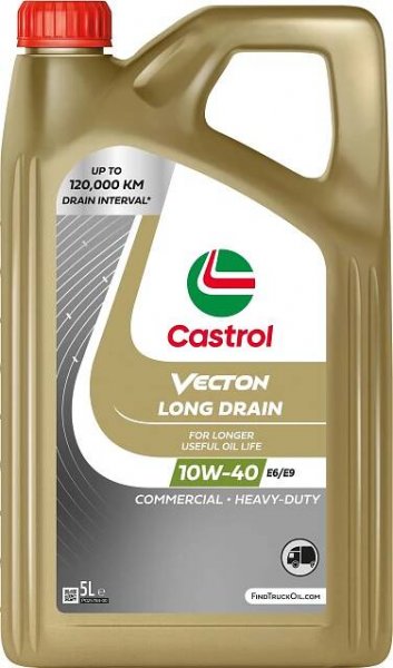 Castrol 15F3D1 - VECTON LONG DRAIN E6/E9 10W-40 - 5L