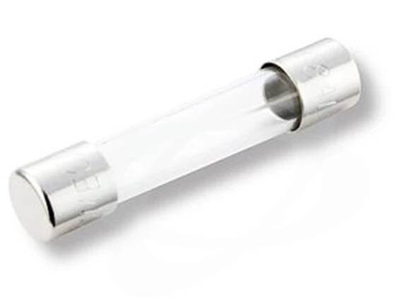 Pojistka trubičková skleněná F 6,3A 250V 6,3x32mm