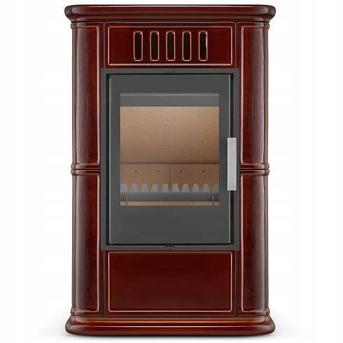 Kamna kachlový krb kozí kamna krbová vložka OLBIA Brown 7,5 kW CDP Značka Flama