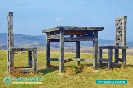 Obří stůl a židle na Lánském vrchu (2MZ-004): Výlety a zážitky