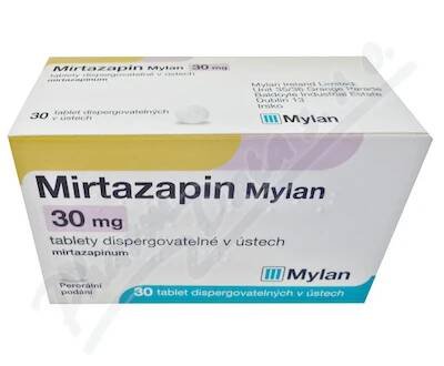 Mirtazapin Mylan 30mg por.tbl.dis.30