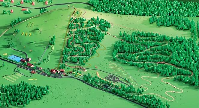 Heipark Tošovice singltreky.cz traily bikepark