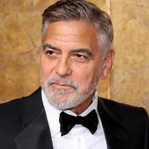 Brunette George Clooney Is Playing Tricks on My Brain—See the Photos