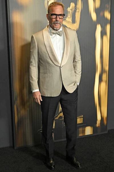 Kevin Costner at the 15th Governors Awards held at the Ray Dolby Ballroom at Ovation Hollywood on November 17, 2024 in Los Angeles, California. 