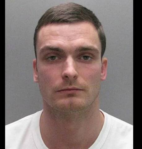 Adam Johnson’s police mugshot, after his conviction