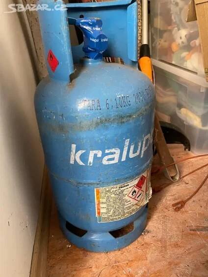 Propan butan 10 kg - Kozomín - Bazar