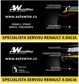 Autoservis a pneuservis Renault a Dacia