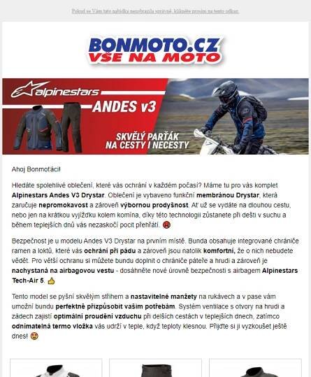 Alpinestars Andes V3 - Skvělý parťák na cesty i necesty!