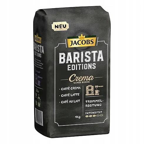 Jacobs Barista Editions Crema zrnková 1 kg od 353 Kč