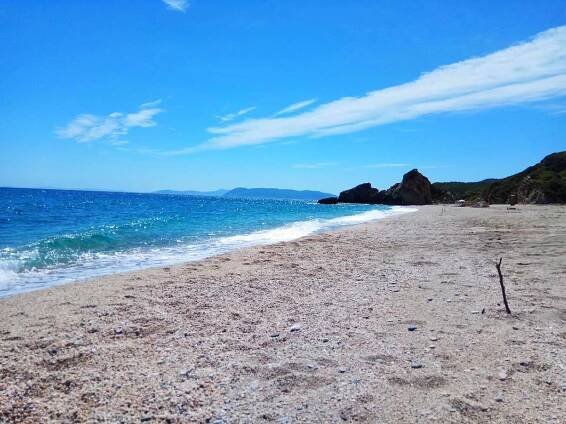Xinovrisi, Potistika beach, Řecko | Krásné pláže
