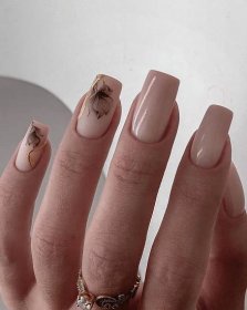 pinterest nails for wedding nude square dizi_nail
