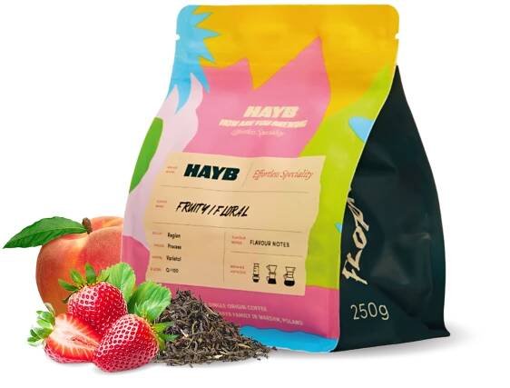 Výběrová káva HAYB Speciality Coffee Etiopie HAMASHO