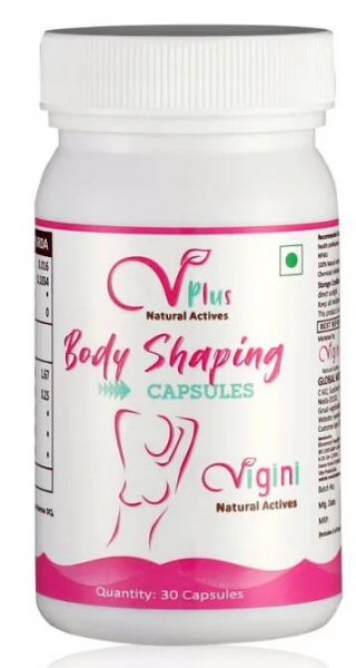 Vigini Breast Bust Tightening Firming Growth Enhancement Enlargement Size Increase Capsule Fenugreek (30 pieces)