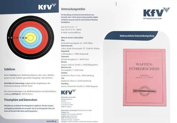 Waffenrechtliche Verlässlichkeitsprüfung - kfv.at