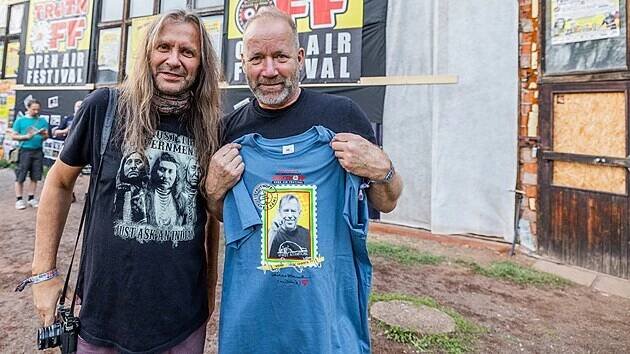 Martin Věchet a David Koller na festivalu Trutnoff Open Air 2024.