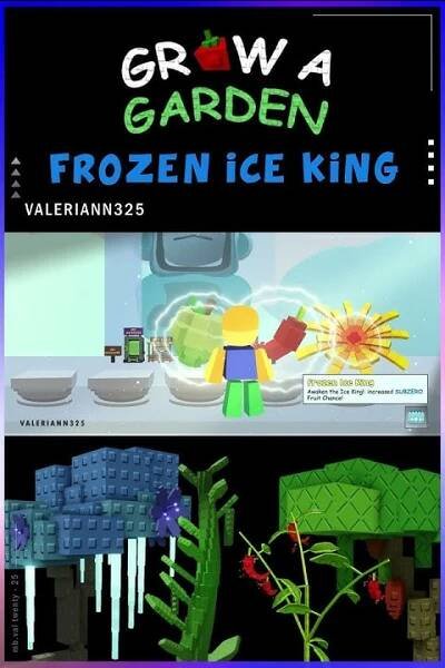 [Grow A Garden] NEW SUBZERO, FROZEN ICE KING, FROSTSPIKE Animation #growagarden #roblox #animation