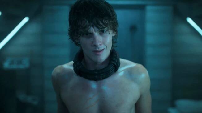 Hunter Doohan appears shirtless in chains in Wednesday 2 - and the fans are loving it