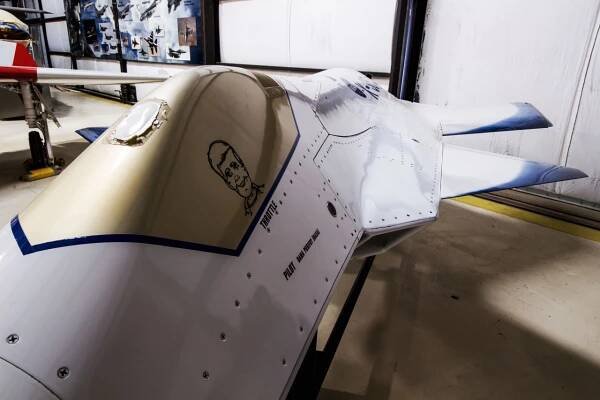 The X-36 was a joint venture between McDonnell Douglas (now Boeing) and NASA Ames Research Center to test a 28% model of a theoretical 4,000 lb fighter jet. The model was necessary because of the ambitious shape and technologies associated with the...