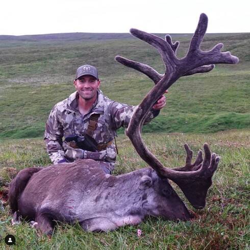 Rusty Smith with a great velvet bull.