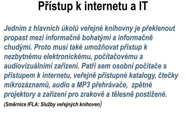 PPT - Aktualizace standardu pro veřejné knihovny PowerPoint Presentation - ID:5997397