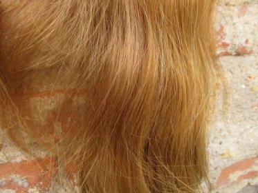 Vlasový příčesek, pravé lidské vlasy 60 cm  - Kosmetika a parfémy