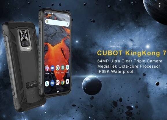 Mobilní telefony#: Cubot King Kong 7 recenze-návod-cena
