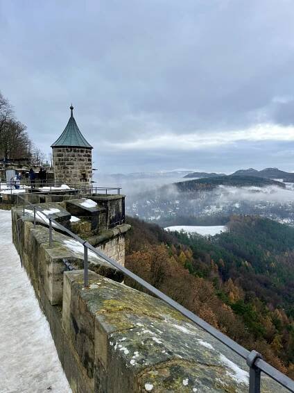 Německá pevnost Königstein