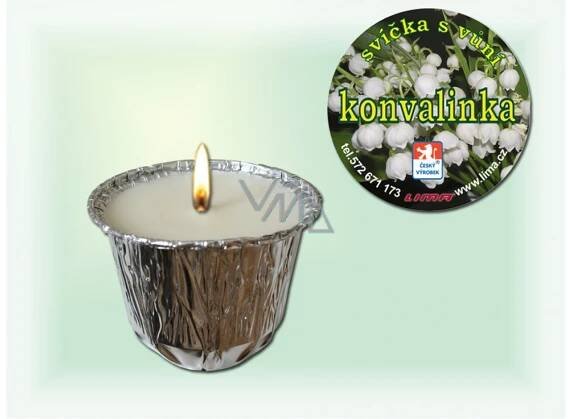 Lima Ozona Konvalinka vonná svíčka 115 g - VMD drogerie a parfumerie