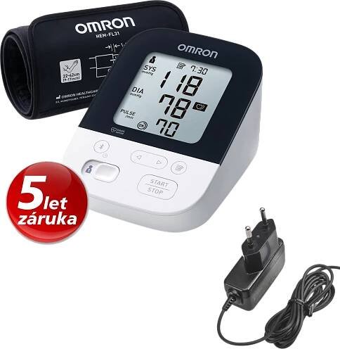 Omron M4 Intelli IT Tonometr +Zdroj
