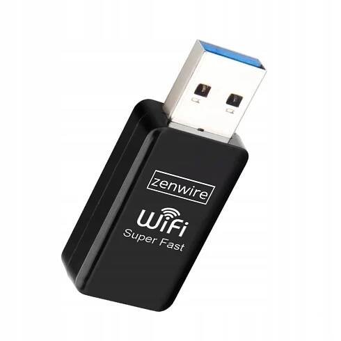 Síťová karta WiFi adaptér USB 3.0 1300 MBps 2.4 5 GHz pro počítač AC1300 Maximální přenosová rychlost 1300 MB/s