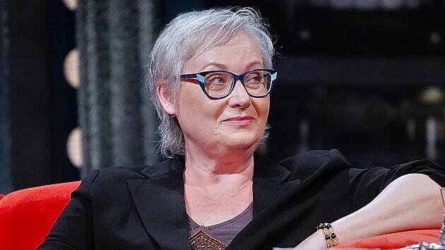 Herečka Zuzana Slavíková v Show Jana Krause (9. dubna 2025)