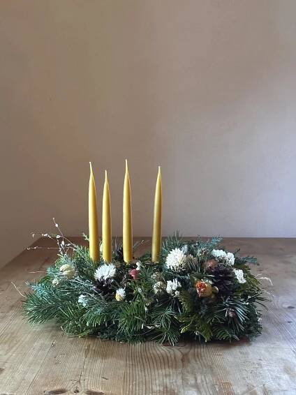 Adventní věnec na stůl - Svobodné Hory
