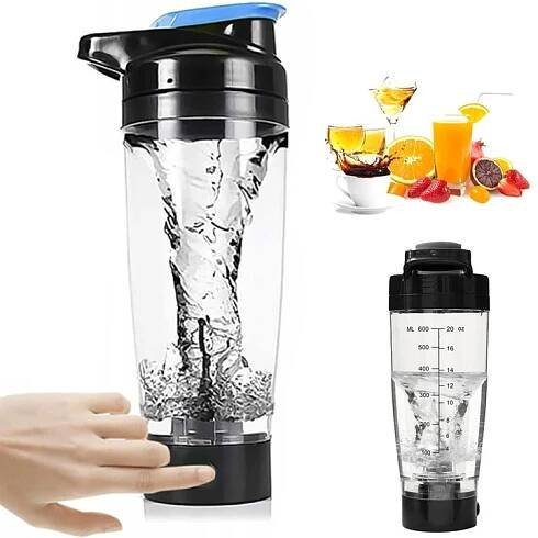 BÍLKOVÝ ŠEJKR NA ELEKTRICKÉ BÍLKOVINY, POSILOVNA NA VÝŽIVU, KOKTEJLY 600 ML
