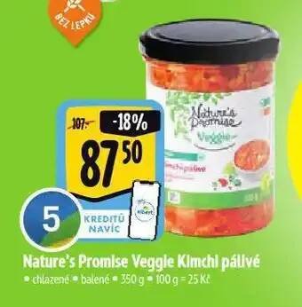 Albert Veggie kimchi pálivé nabídka